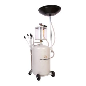 Pneumatic Oil Drainer with glass tank