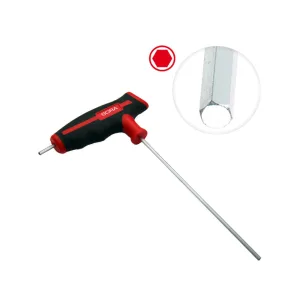 T-Handle Hex Key, 80mmL, Size: 1.5